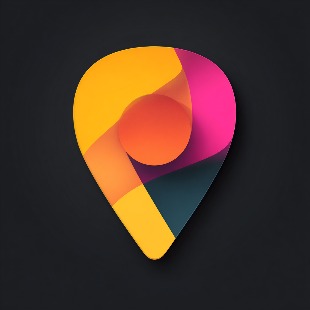 Flat Design Location